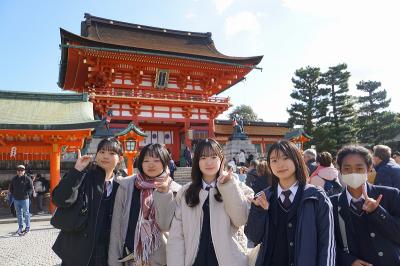 古都京都で、歴史の奥深さを感じました。